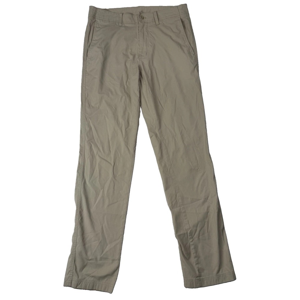 Duck Head Pants Mens 31x32 Tan Chino Khaki Cotton Blend Stretch Casual Straight